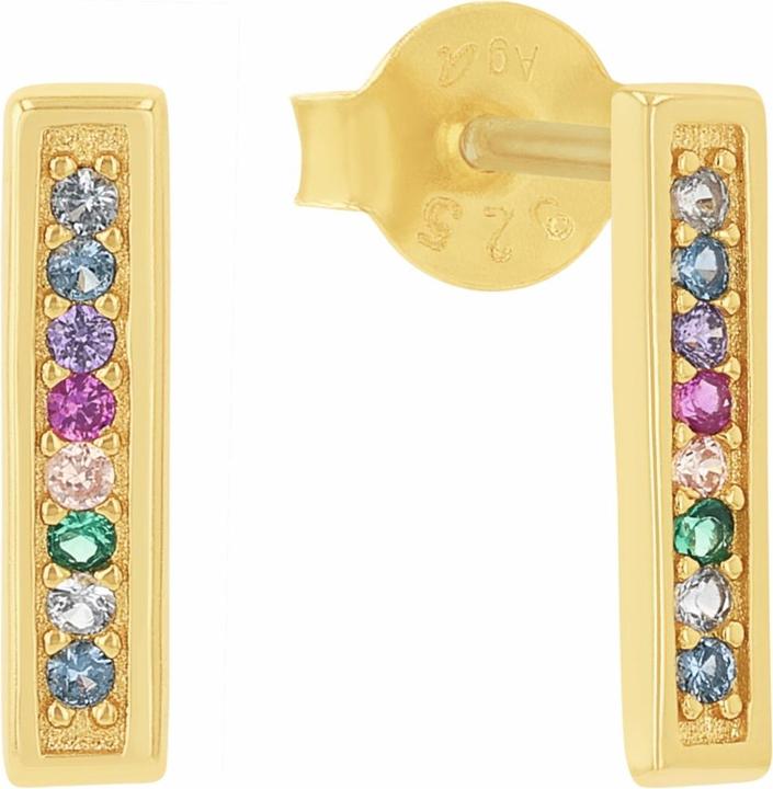 Actual product image Amor ear jewellery for women, 925 Sterling silver, zirconia synth. (Silver 925)
