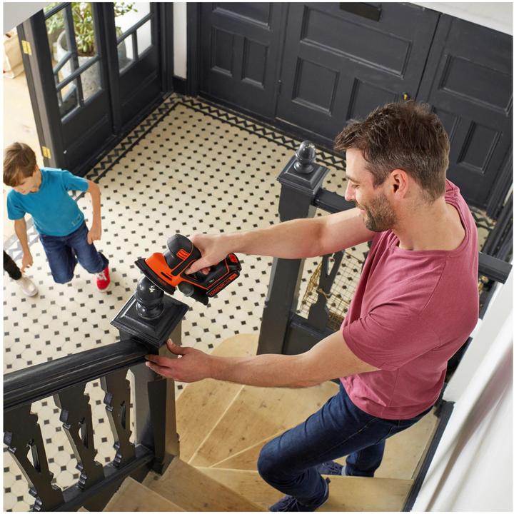 Image du produit Black & Decker BDCDS18NXJ (Plateau de ponçage triangulaire, 18 W)