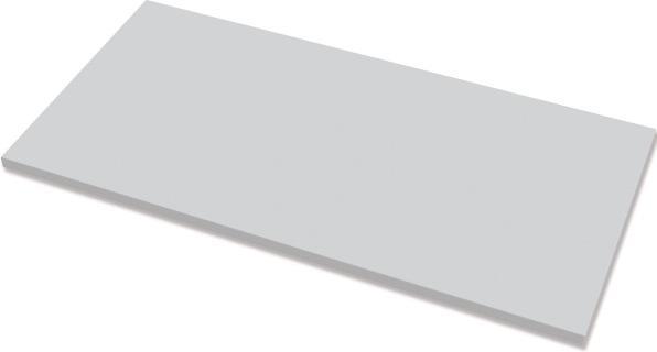 Image du produit Fellowes Tischplatte Levado 180 x 80 cm, Grau (180 x 80 cm)