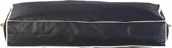 Image du produit Infactory Commode sous le lit avec fenêtre & poignées, 100x48x18 cm, noir (100 x 48 x 18 cm)