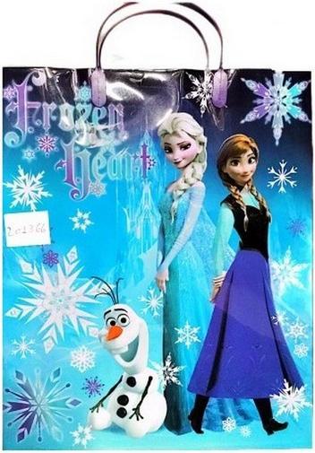 Produktbild Disney Frozen Geschenkbeutel Schneeflocke (Geschenkfolie, 1 x)