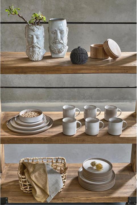 Produktbild Villa Collection Blumentopf Kopf 16.5 x 14.5 cm, Weiss (14.50 cm)