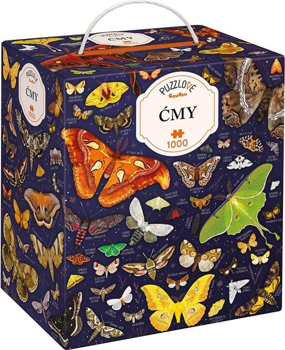 Actual product image Czuczu Puzzle 1000 pieces Puzzlove Moths (1000 pieces)