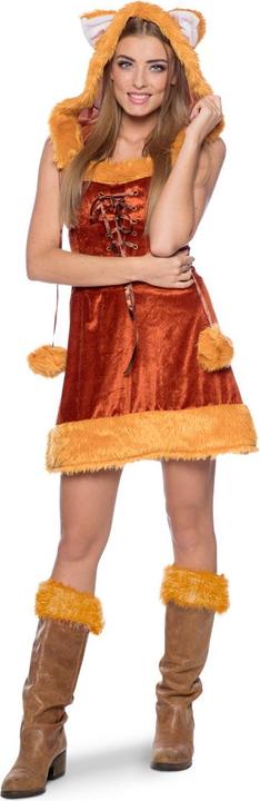 Image du produit Folat Robe sexy de renard avec capuche et queue L-XL (L, XL)