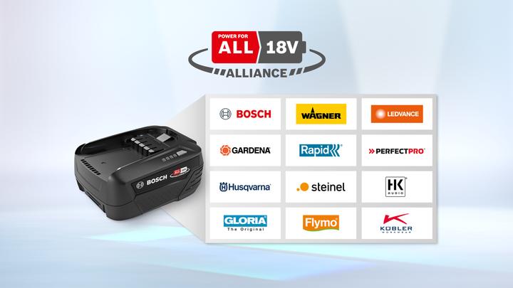 Productafbeelding Bosch Home & Garden Verwisselbare accu 18 V 5,0 Ah (18 V)