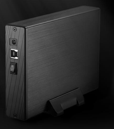 Produktbild Axagon EE35-XA3 - HDD-Gehäuse - 3.5 Zoll - SATA - Serial ATA II - Serial ATA III - 5 Gb (3.5")