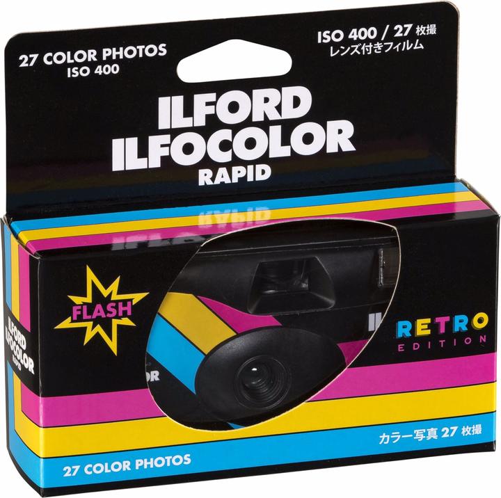 Immagine prodotto Ilford Ilfocolor Rapid retro (Pellicola a colori)