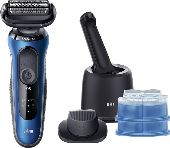 Produktbild Braun Series 6 60-B7200cc Elektrorasierer – Reinigungsstation, Präzisionstrimmer