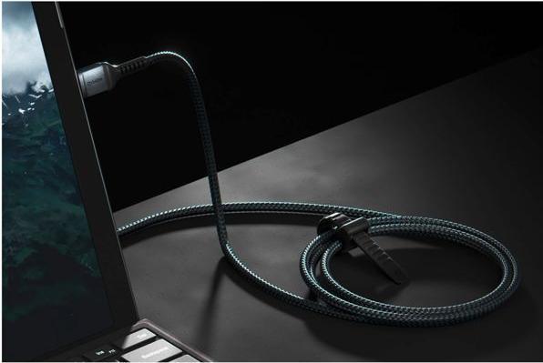 Actual product image Nomad Rugged USB-A to Lightning Cable 3 m (3 m, USB 3.2 Gen 1, 12 W)