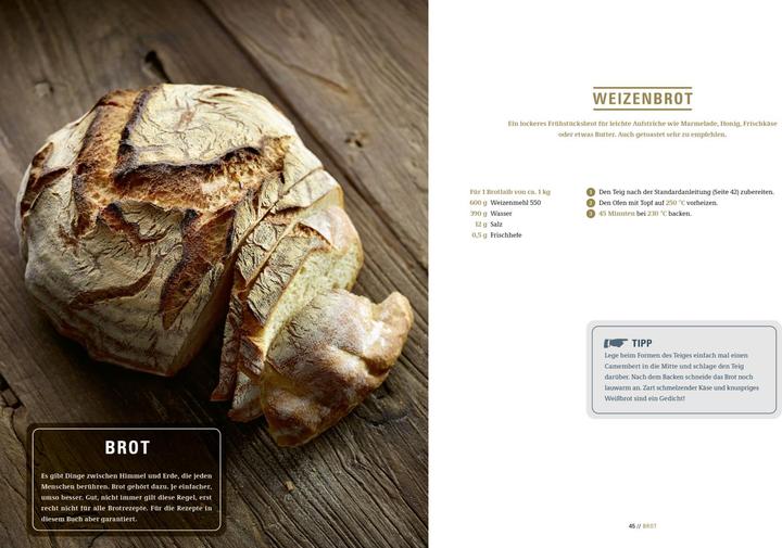 Actual product image Brot backen in Perfektion (German, Lutz Geissler, 2016)