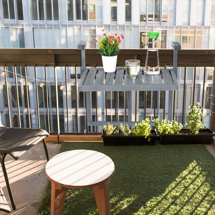 Productafbeelding Relaxdays Balkon hangtafel (70 cm)