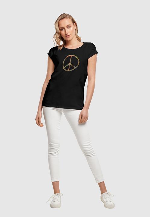 Immagine prodotto Merchcode Peace Multicolour con Maglietta Basic da donna - 173337 (M)