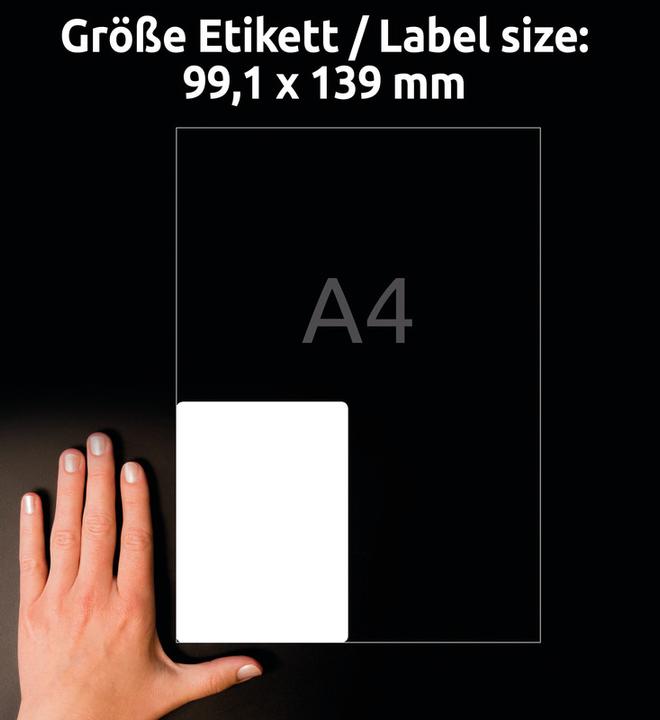 Actual product image Avery Ultra-Resistant Foil Labels