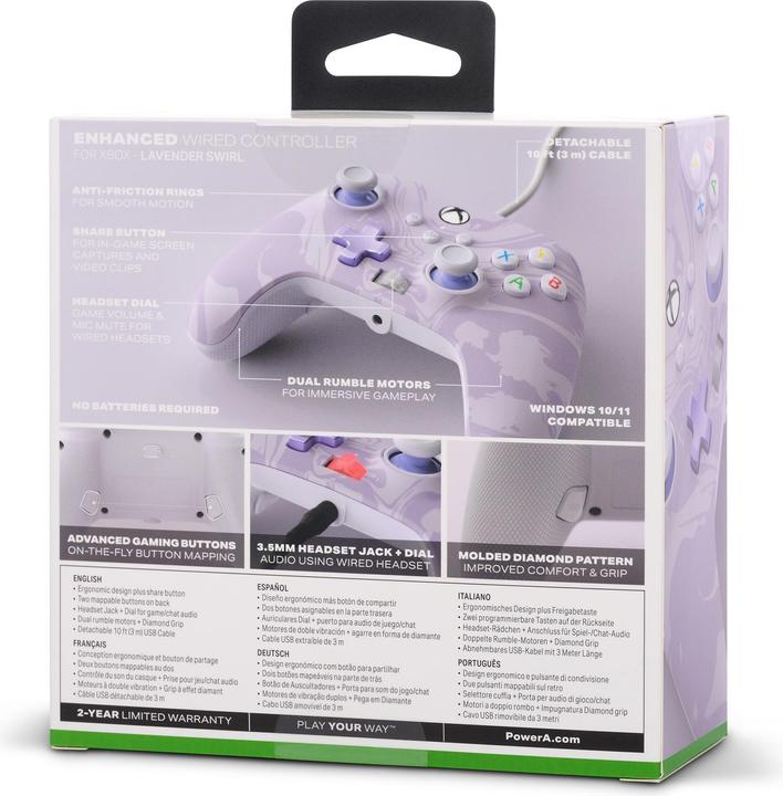 Actual product image PowerA Enhanced Wired Controller (Xbox Series X, Xbox Series S)