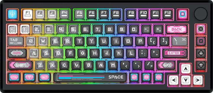 Immagine prodotto Redragon K732MC-RGB-PRO Uranus Pro 82 (Ing. Int., Senza fili)