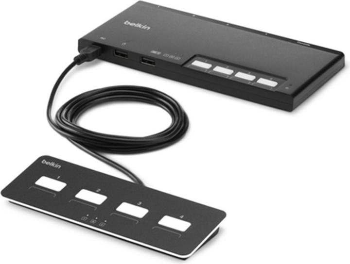 Actual product image Belkin F1DN004MOD-KM-4, Black