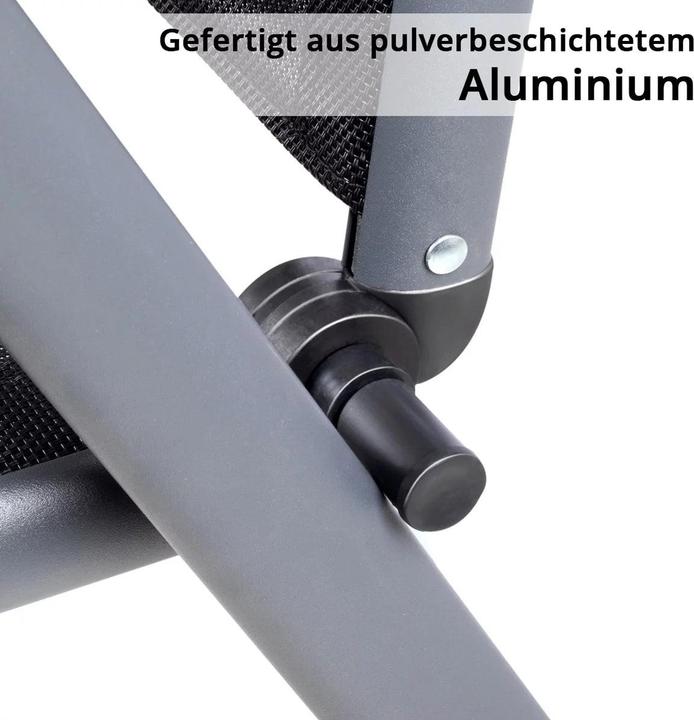 Produktbild Stahlwerk Campingstuhl 2er Set Gartenstuhl Klappstuhl Alustuhl Hochlehner