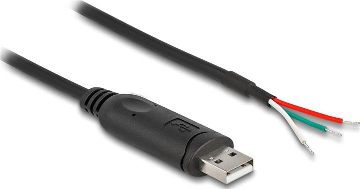 Productafbeelding Delock Adapterkabel USB 2.0 Type-A naar serieel RS-485 3 x open (2 m)