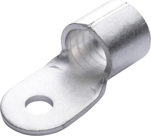 RND Electronics Ring cable lug, bare 5.3mm 16mm², copper, pack of 25 pieces