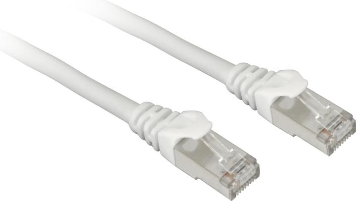 Produktbild Sharkoon Patchkabel SFTP, RJ-45, mit Cat.7a Rohkabel Kabel, weiss, 10 Meter (U/UTP, CAT7, 10 m)