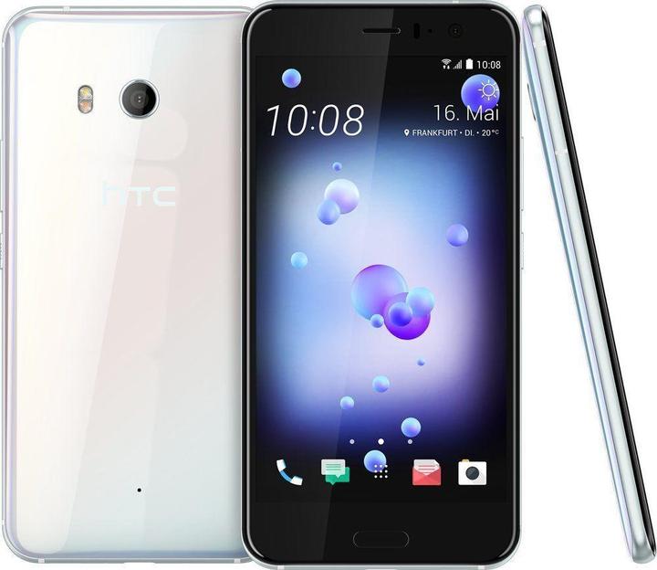 Productafbeelding HTC U11 (64 GB, IJswit, 5.50", Hybride dubbele SIM, 12.20 Mpx, 4G)