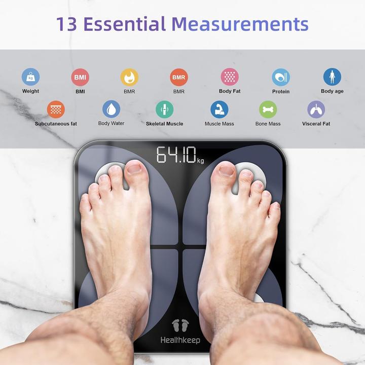 Immagine prodotto Healthkeep Monitor della composizione corporea (180 kg)
