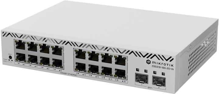 MikroTik Commutator NET SWITCH 24PORT 1000M 2SFP+/CSS318-16G-2S+IN (18 Ports)