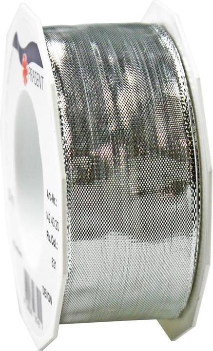 Immagine prodotto Präsent Nastro regalo Devon - lucido con bordo in filo metallico (Nastro da regalo, 1 x)