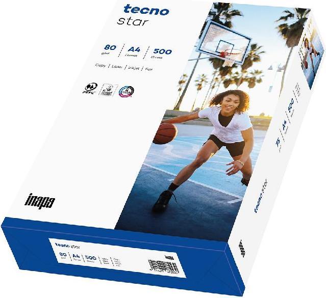 Actual product image Inapa Copy paper ' Tecno Star (80 g/m², 500 x, A4)