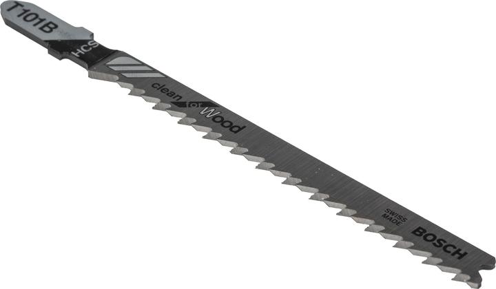 Image du produit Bosch Professional Zubehör Lame de scie sauteuse T 101 B Clean for Wood, pack de 3