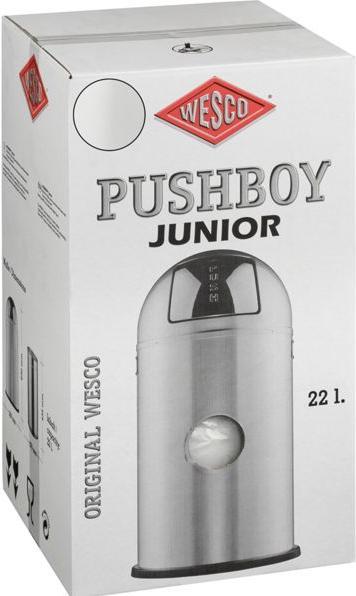 Produktbild Wesco Pushboy Jr.22l weiss matt (22 l)