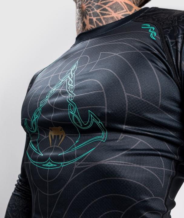 Actual product image Venum Assassin's Creed Reloaded Rashguard - Long Sleeves - Black - S (S)