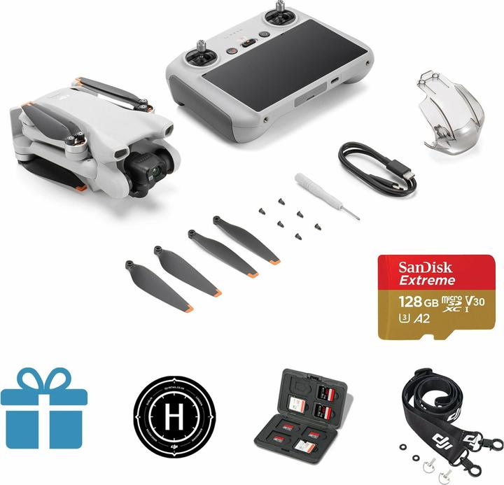 Produktbild DJI Mini 3 mit RC Controller (38 min, 248 g, 12 Mpx)