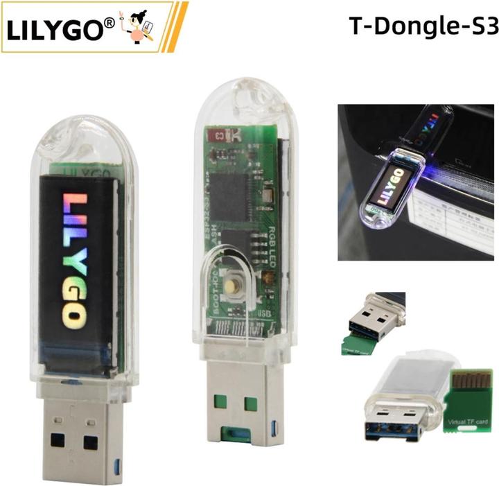 Lilygo T-Dongle-S3 ESP32 mit USB und Display