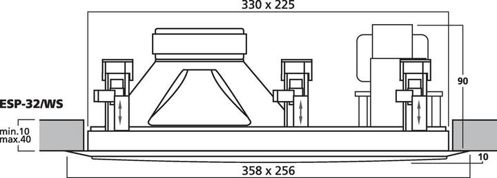 Immagine prodotto Monacor Diffusori PA hifi per parete e soffitto (1 pz.)