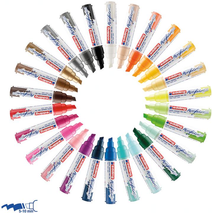 Produktbild Edding Acrylmarker 5000 Breit (Schokobraun, 10 mm, 1 x)