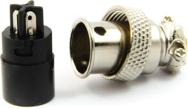 Produktbild Purecrea GX16-4P Stecker mit Einbaustecker 16mm