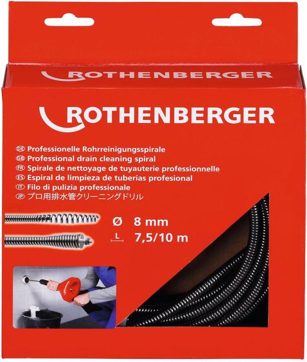 Actual product image Rothenberger Spiral tool ROSPIMATIC