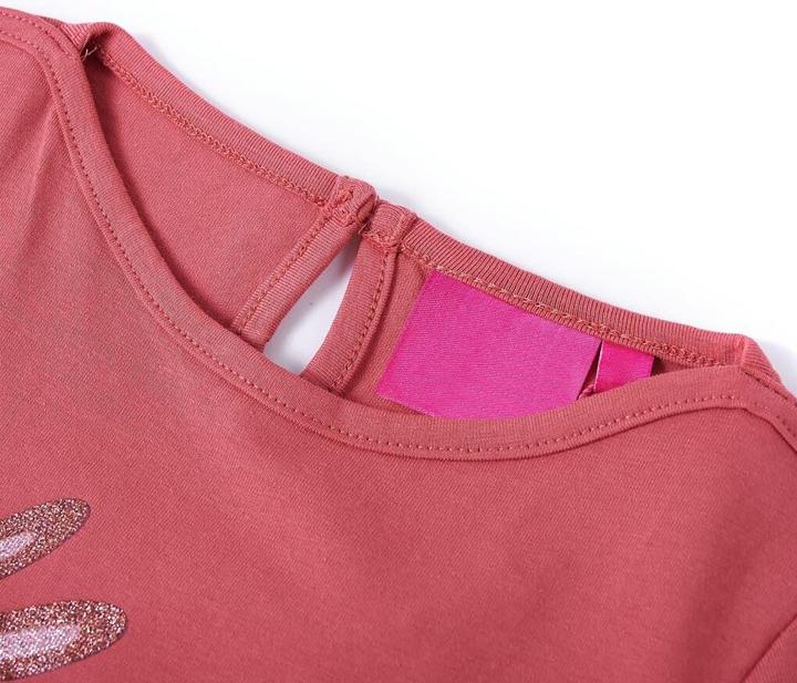 Immagine prodotto VidaXL Camicia da bambino a maniche lunghe rosa scuro 128,Materiale: 95 % cotone. 5 (128)