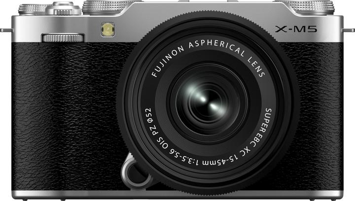 Fujifilm X-M5 Kit XC 15-45mm (15 - 45 mm, 26.10 Mpx, APS-C / DX)