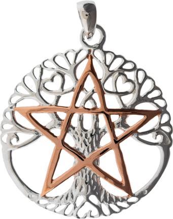 Produktbild Berk Anhänger „Lebensbaum mit Pentagramm“