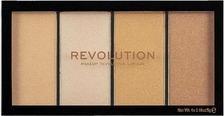 Makeup Revolution Revolution Re-Loaded Highlighter Palette - Brightener palette 20 g - (Lights Warm, Highlighter, 40 g)