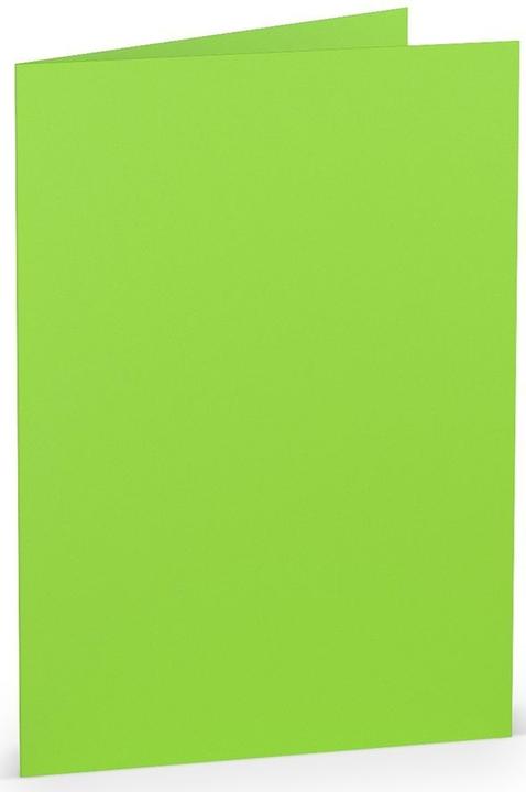 Rössler Coloretti Karten B6 Hellgrün im 5er Pack zum Selbstgestalten (5 Stk.)