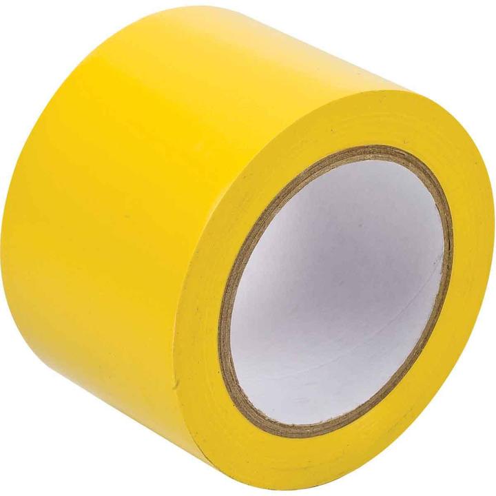 Image du produit Brady B-726, Bandes de marquage au sol, vinyle adhésif, jaune, 75mm x 33m