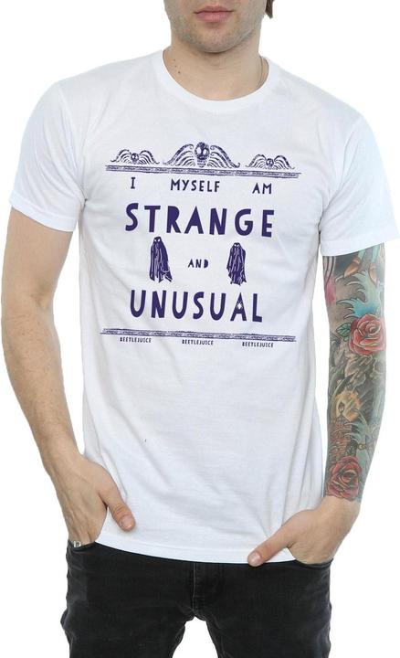 Actual product image Beetlejuice Mens Strange And Unusual T-Shirt (3XL)