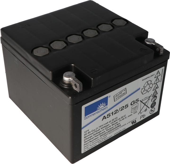 Produktbild Tadiran Sonnenschein Dryfit A512/25 G5, alternativ für A212/24 G (12 V, 25 Ah)