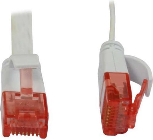 Immagine prodotto Synergy 21 Cavo patch RJ45 UTP (U/UTP). 3m bianco, CAT6, PVC, piatto, Sy (U/UTP, CAT6, 3 m)
