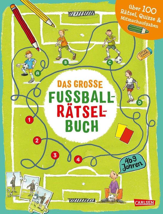 Produktbild Das grosse Fussball-Rätselbuch (Deutsch, Cordula Thörner, Christiane Hahn, 2024)