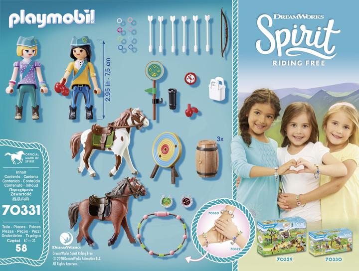 Actual product image Playmobil River challenge (70331, Playmobil Spirit)