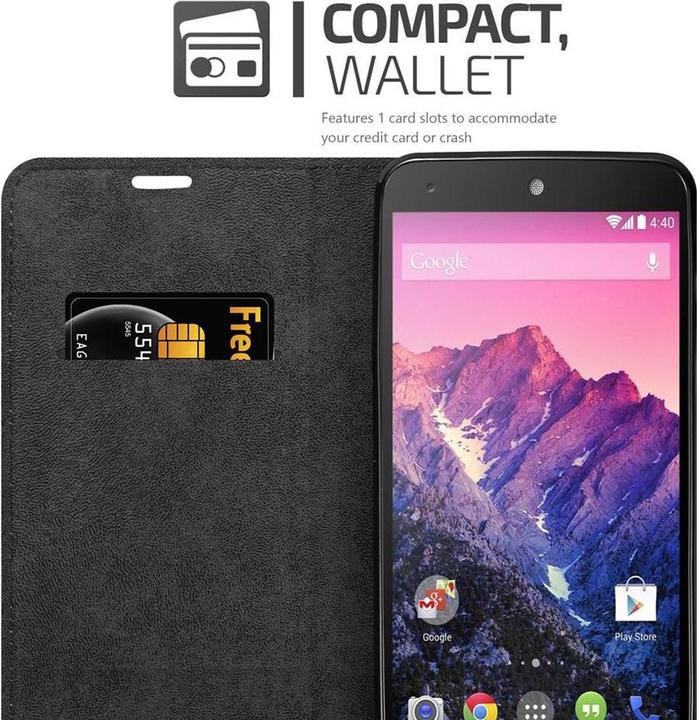Produktbild Cadorabo Book Invisible Magnet Cover (LG Nexus 5)